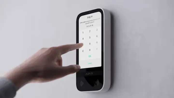 Clavier tactile Ajax KeyPad